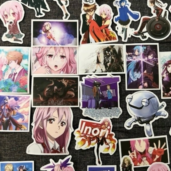 Guilty Crown Anime 50 pcs Sticker Set - Picture 4 of 6